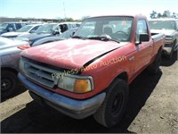 1996 Ford Ranger 1FTCR10A8TUA83000 Red