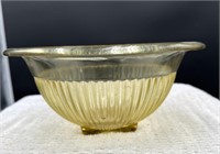 Federal glass rolled rim mixing bowl