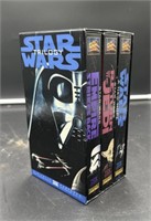 Star Wars trilogy VHS tapes