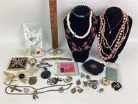 Costume jewelry necklaces, bracelets,earrings