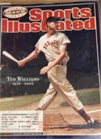 4 Sports Illustrated - Unitas, T Williams, DiMAggo