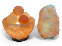 Himalayan Salt Lamp Fire Bowl - Balls, Salt Lamp