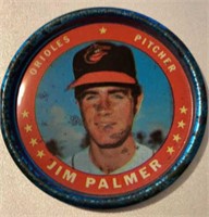 1971 Topps JIM PALMER Coin