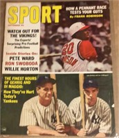 1965 Sport Magazine - Lou Gehrig & Joe DiMaggio