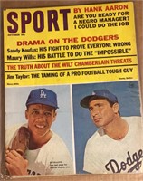 1965 Sport Magazine Sandy Koufax / Maury Wills