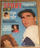1966 Sport Magazine SANDY KOUFAX