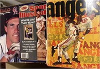 1968 Angels Program, Angels mag, Ted Williams SI
