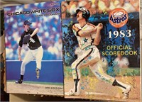 1983 Houston Astros Program/ 1991 White Sox Progrm