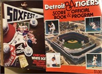 1983 White Sox Program & 1984 Tigers Program