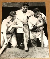Joe DiMaggio and Lou Gehrig Photo