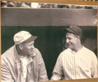 Lou Gehrig / Walter Johnson Photo