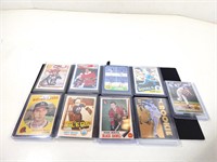 COLLECTABLE Assorted Sports Trading Cards (x9)