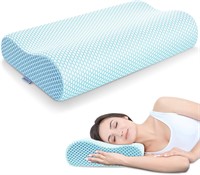 Anvo Memory Foam Pillow, Neck Contour Cervical Ort