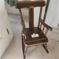 Very Old Children's Rocking Chair
