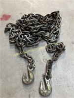 Heavy Duty 20ft Chain With Hooks