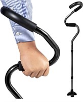 Retoreath Ergonomic Walking Cane, Stabilizes Wrist