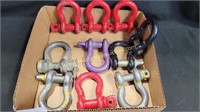 Group Of 10 Chain Shackles - 4"