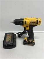 Dewalt 12 v Cordless Drill with charger