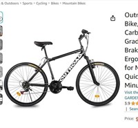 WH475: Outroad 26 Inch Mountain Bike, 21-Speed