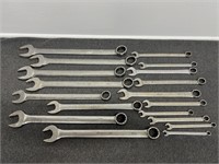 Snap-On Standard Combination Wrenches  Set