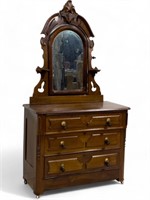 Large Victorian Dresser w/ Mirror