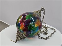 Murano Art Glass Swag Pendant Lamp