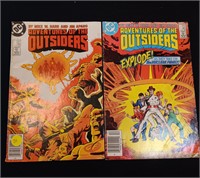 Adventures Of The Outsiders - DC Comics - Lot Of 2