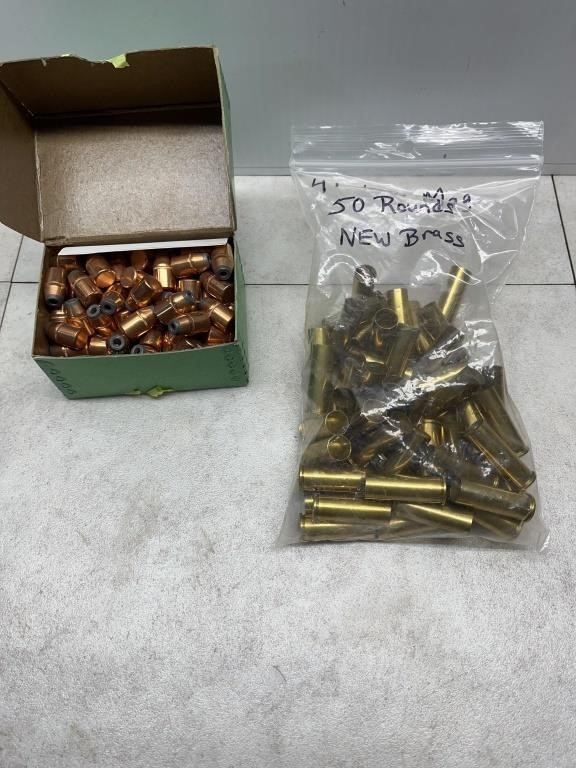 .41 Remington Mag New brass 50 rounds