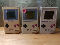 Lot Of Three Nintendo game Boys - Has Not Been Tes