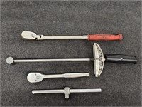 Snap- on 3/8" Drive Ratchets and Torque Wrench