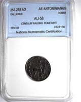 253-268 AD Gallienus NNC AU58 AE Antoninianus