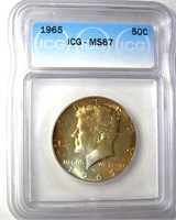 1965 Kennedy ICG MS67 LISTS $2600