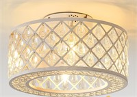 18-Inch Crystal Fan Light