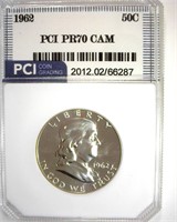 1962 Franklin PR70 CAM LISTS $750 IN 69 CAM