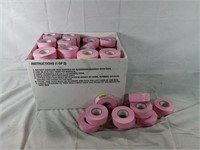 Lot of 96 - IM220-1Pink 1-1/4" Tapes
