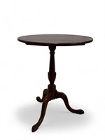 Hepplewhite Style Tilt Top Table