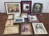 Box of frames - various sizes