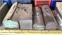 METAL TOOLBOXES AND CONTENTS (4)