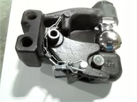 Combo Pintle Hook with Hitch Ball, 7"