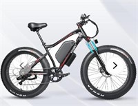 VFAMKY 1000W Electric Mountain Bike, 26" x 4"
