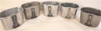 5 - U.S. Military Canteen Cups - 1944