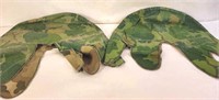 2 - U.S. Military Camouflage Helmet Covers