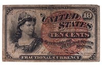 4th Issue Fractional 10 Cent Currency