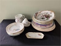 Assorted China and assorted plates