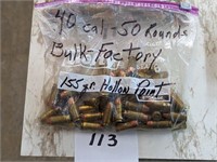 .40 Cal. Ammo - 50 Rounds