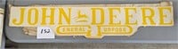 Vintage John Deere Decal - 28"