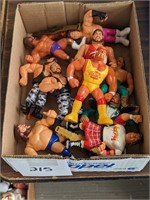 Lot of Vintage Wrestling Action Figures