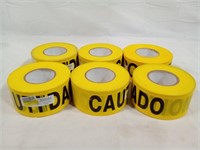 Shurtape BT-100 Yellow Caution Non-Adhesive Barri