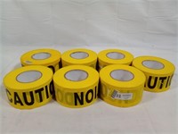 Shurtape BT-100 Yellow Caution Non-Adhesive Barri
