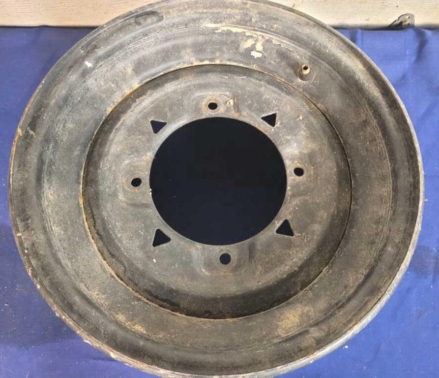 12" x 6" 4-Hole Wheel